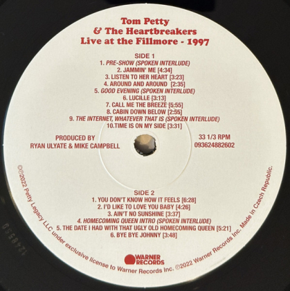 Tom Petty And The Heartbreakers – Live At The Fillmore - 1997 - фото 8 Tom Petty And The Heartbreakers – Live At The Fillmore - 1997 - фото 8