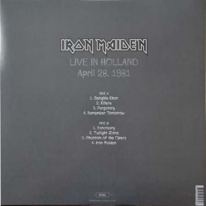 Iron Maiden – Live In Holland April 28, 1981 - фото 2 Iron Maiden – Live In Holland April 28, 1981 - фото 2