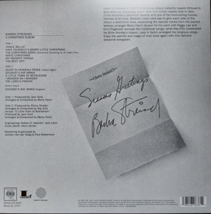 Barbra Streisand &ndash; A Christmas Album - фото 2