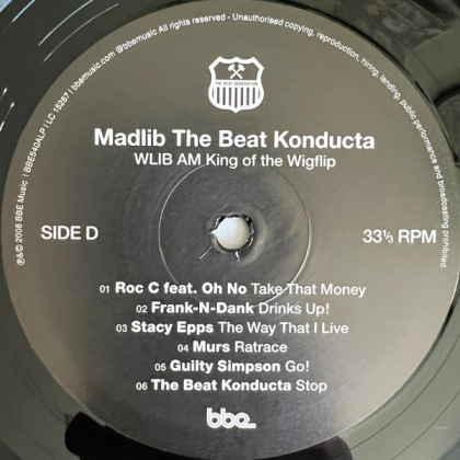 Madlib The Beat Konducta &ndash; WLIB AM King Of The Wigflip - фото 8