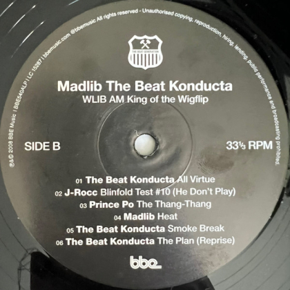 Madlib The Beat Konducta &ndash; WLIB AM King Of The Wigflip - фото 6