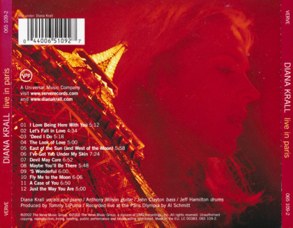 Diana Krall &ndash; Live In Paris - фото 2