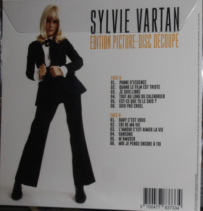 Sylvie Vartan &ndash; &Eacute;dition Picture-Disc D&eacute;coup&eacute; - фото 2