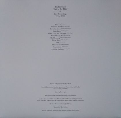 Radiohead &ndash; Hail To The Thief - фото 4