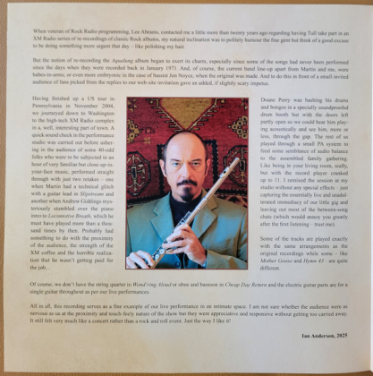 Jethro Tull &ndash; Aqualung Live - фото 6