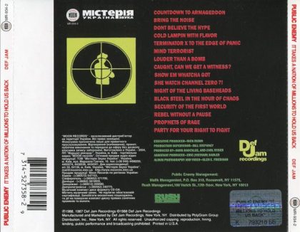 Public Enemy – It Takes A Nation Of Millions To Hold Us Back - фото 2 Public Enemy – It Takes A Nation Of Millions To Hold Us Back - фото 2