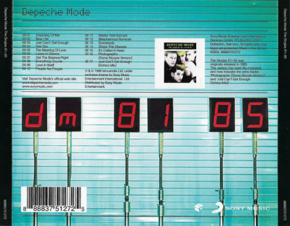 Depeche Mode &ndash; The Singles 81>85 - фото 2