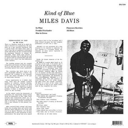 Miles Davis &ndash; Kind Of Blue - фото 2
