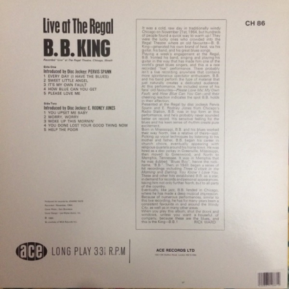 B.B. King – Live At The Regal - фото 2 B.B. King – Live At The Regal - фото 2