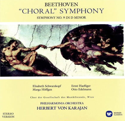 Beethoven, Elisabeth Schwarzkopf, Marga Höffgen, Ernst Haefliger, Otto Edelmann, Chorus Of The Gesellschaft Der Musikfreunde, Vienna, Philharmonia Orchestra, Herbert von Karajan – "Choral Symphony" Symphony No. 9 In D Minor - фото 1 Beethoven, Elisabeth Schwarzkopf, Marga Höffgen, Ernst Haefliger, Otto Edelmann, Chorus Of The Gesellschaft Der Musikfreunde, Vienna, Philharmonia Orchestra, Herbert von Karajan – "Choral Symphony" Symphony No. 9 In D Minor - фото 1