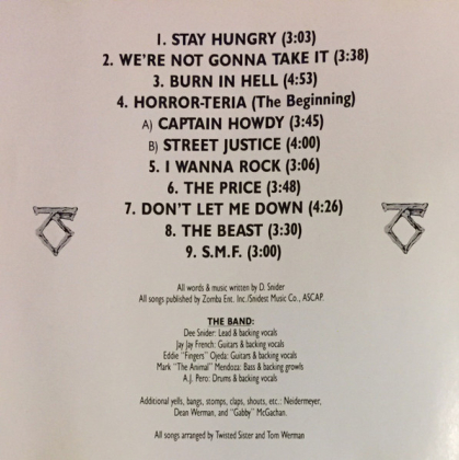 Twisted Sister &ndash; Stay Hungry - фото 4