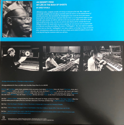 Brian Eno + David Byrne &ndash; My Life In The Bush Of Ghosts - фото 4