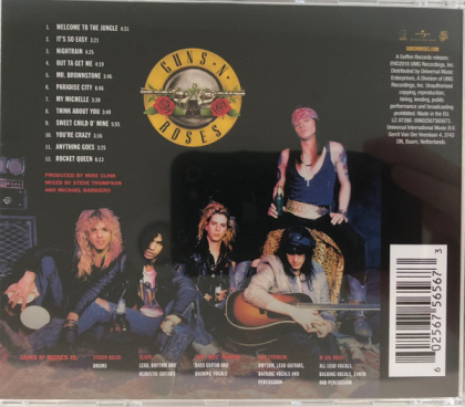 Guns N' Roses &ndash; Appetite For Destruction - фото 2