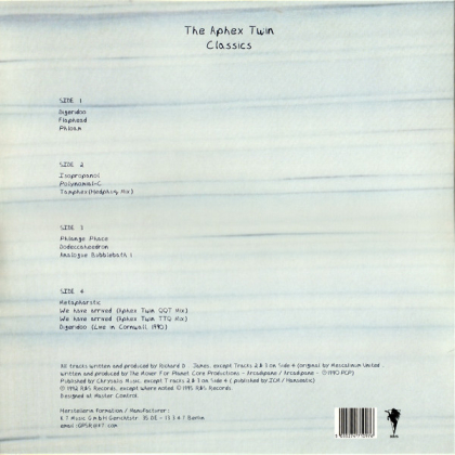 The Aphex Twin – Classics - фото 2 The Aphex Twin – Classics - фото 2