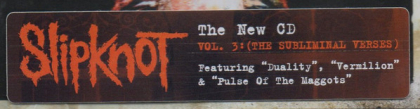 Slipknot &ndash; Vol. 3: / The Subliminal Verses - фото 3