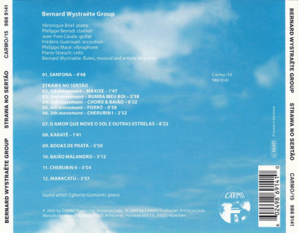 Bernard Wystra&euml;te &amp; Group &ndash; Strawa No Sert&atilde;o - фото 2