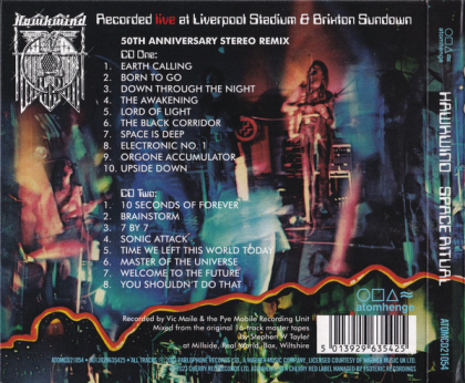 Hawkwind &ndash; Space Ritual - 50th Anniversary Stereo Remix - фото 2