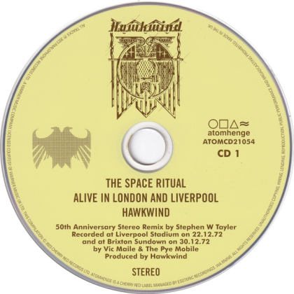 Hawkwind &ndash; Space Ritual - 50th Anniversary Stereo Remix - фото 3