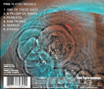 Pink Floyd – Meddle - фото 2 Pink Floyd – Meddle - фото 2