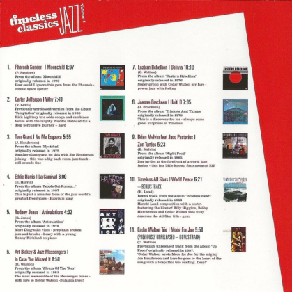 Gilles Peterson &ndash; Timeless Jazz Classics Volume 1 - фото 4