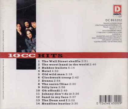 10 CC &ndash; Hits - фото 2
