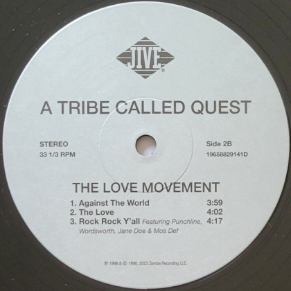A Tribe Called Quest &ndash; The Love Movement - фото 9