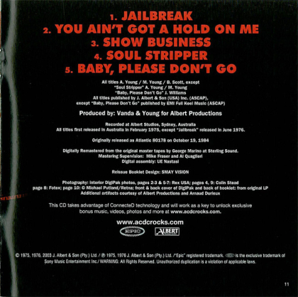 AC/DC &ndash; '74 Jailbreak - фото 16