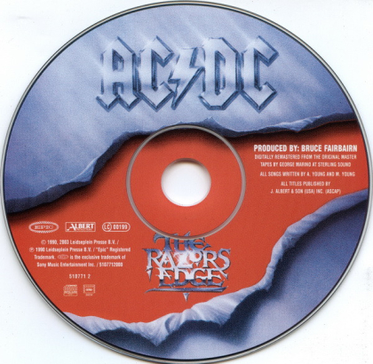 AC/DC &ndash; The Razor's Edge - фото 3