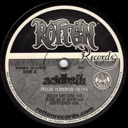 Acid Bath &ndash; Paegan Terrorism Tactics - фото 3