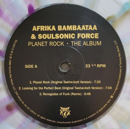 Afrika Bambaataa &amp; Soulsonic Force &ndash; Planet Rock - The Album - фото 4