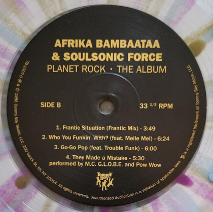 Afrika Bambaataa &amp; Soulsonic Force &ndash; Planet Rock - The Album - фото 5