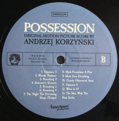 Andrzej Korzynski &ndash; Andrzej Korzynski's Music Score For Andrzej Zuławski's Motion Picture Possession - фото 4