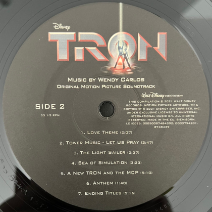 Wendy Carlos &ndash; Tron -Original Motion Picture Soundtrack - фото 4
