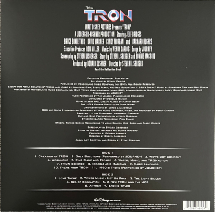 Wendy Carlos &ndash; Tron -Original Motion Picture Soundtrack - фото 2