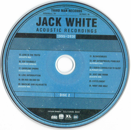 Jack White &ndash; Acoustic Recordings 1998-2016 - фото 4