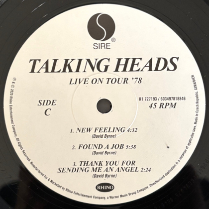 Talking Heads – Live On Tour '78 - фото 5 Talking Heads – Live On Tour '78 - фото 5