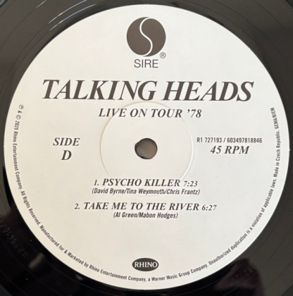 Talking Heads – Live On Tour '78 - фото 6 Talking Heads – Live On Tour '78 - фото 6