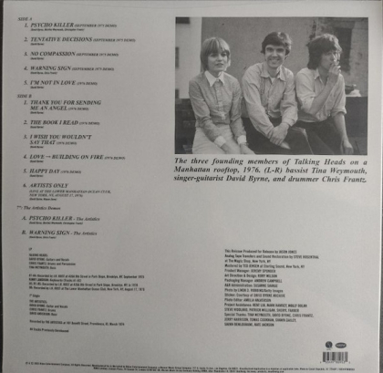 Talking Heads &ndash; Tentative Decisions: Demos &amp; Live - фото 2
