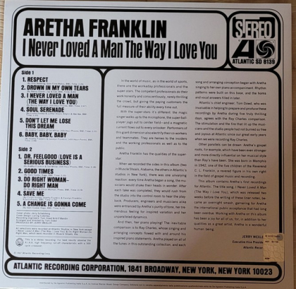 Aretha Franklin – I Never Loved A Man The Way I Love You - фото 2 Aretha Franklin – I Never Loved A Man The Way I Love You - фото 2