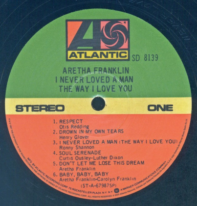 Aretha Franklin – I Never Loved A Man The Way I Love You - фото 3 Aretha Franklin – I Never Loved A Man The Way I Love You - фото 3