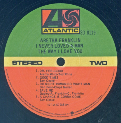 Aretha Franklin – I Never Loved A Man The Way I Love You - фото 4 Aretha Franklin – I Never Loved A Man The Way I Love You - фото 4