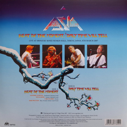 Asia &ndash; Heat Of The Moment / Only Time Will Tell - Live In Tokyo 2007 - фото 2
