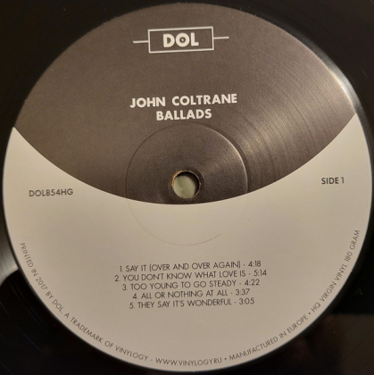 John Coltrane Quartet – Ballads - фото 3 John Coltrane Quartet – Ballads - фото 3
