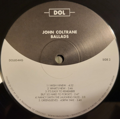 John Coltrane Quartet – Ballads - фото 4 John Coltrane Quartet – Ballads - фото 4