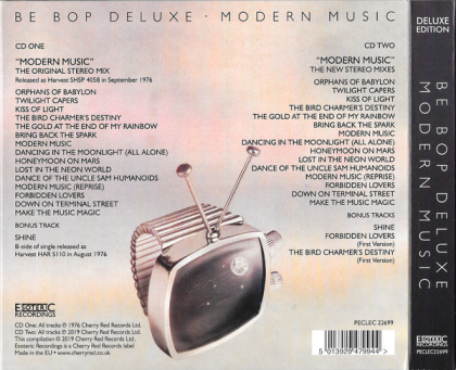 Be Bop Deluxe – Modern Music - фото 2 Be Bop Deluxe – Modern Music - фото 2