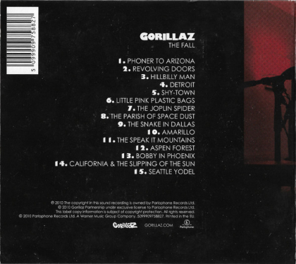 Gorillaz – The Fall - фото 2 Gorillaz – The Fall - фото 2