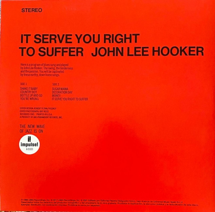 John Lee Hooker – It Serve You Right To Suffer - фото 3 John Lee Hooker – It Serve You Right To Suffer - фото 3