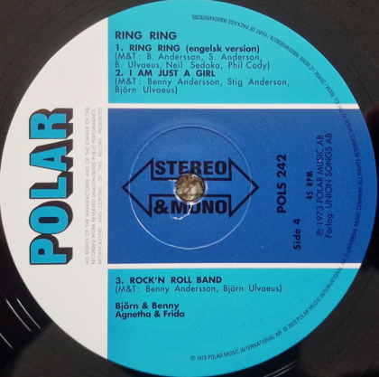 Björn Benny & Agnetha Frida – Ring Ring - фото 9 Björn Benny & Agnetha Frida – Ring Ring - фото 9