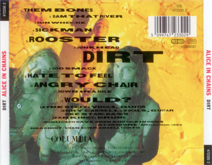 Alice In Chains – Dirt - фото 2 Alice In Chains – Dirt - фото 2