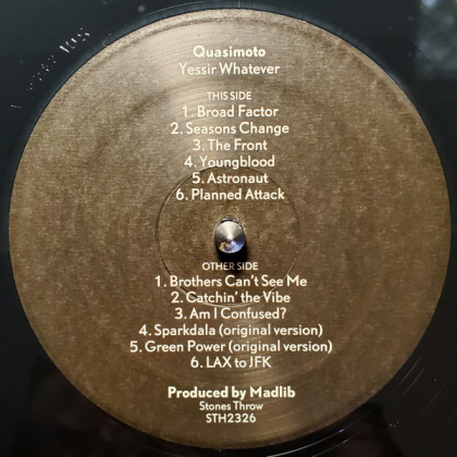 Quasimoto – Yessir Whatever - фото 4 Quasimoto – Yessir Whatever - фото 4